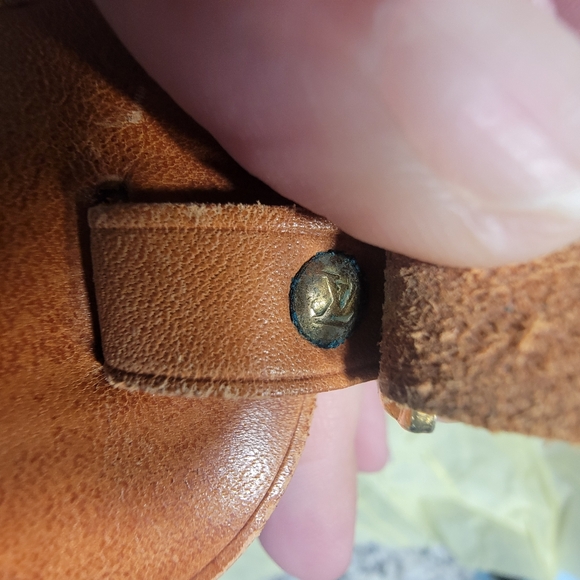 Louis Vuitton Vachetta Luggage Tag and Strap with silver-tone hardware - Picture 12 of 13